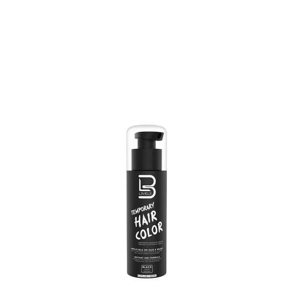 L3VEL3 Temporary Beard Hair Color Black