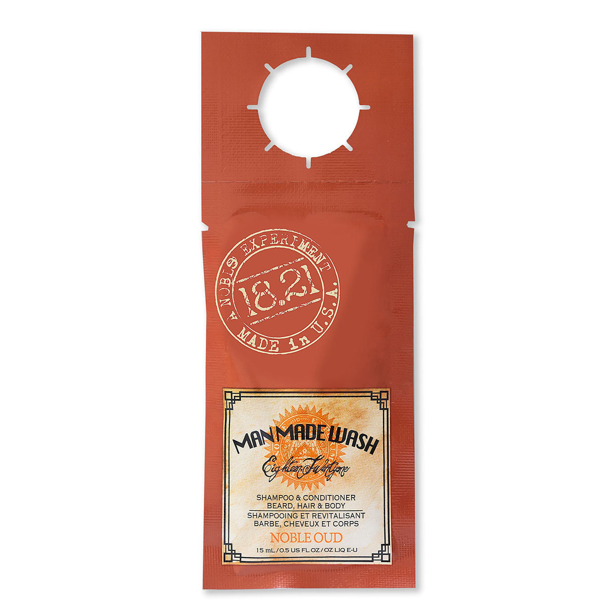 Noble Oud Man Made Wash sample size 14ml