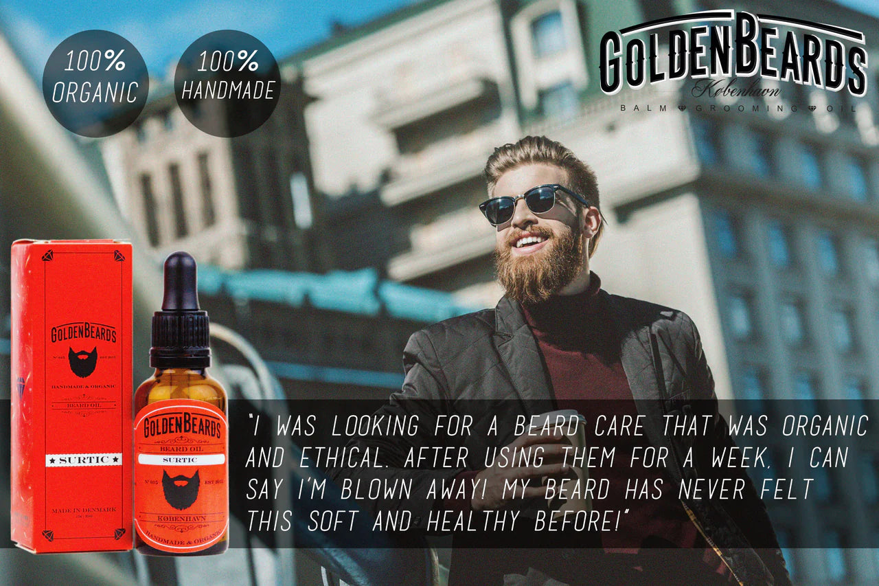 Ekologisk skäggolja Surtic 30ml