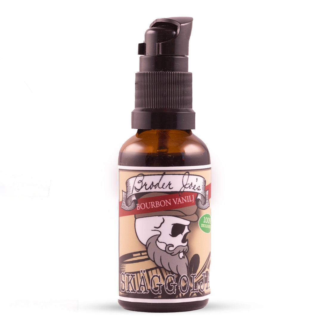 Skäggolja Bourbon Vanilj - Ekologisk (30 ml) - Skäggprodukter.se