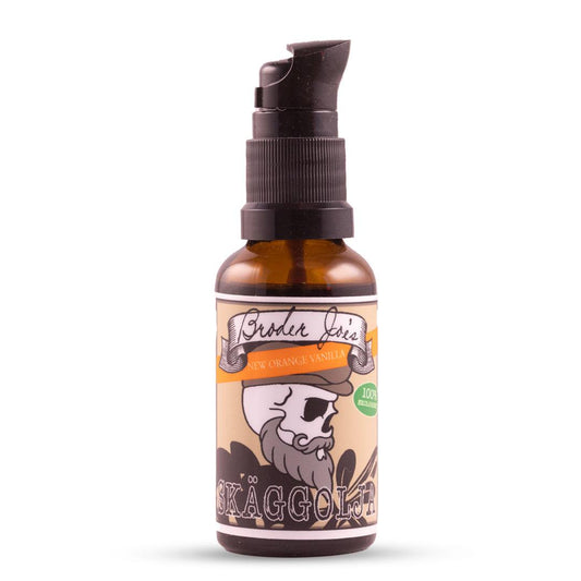 Skäggolja New Orange Vanilla - Ekologisk (30 ml) - Skäggprodukter.se