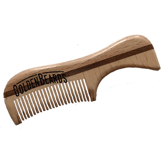 Golden Beards eco skäggkam 9.5