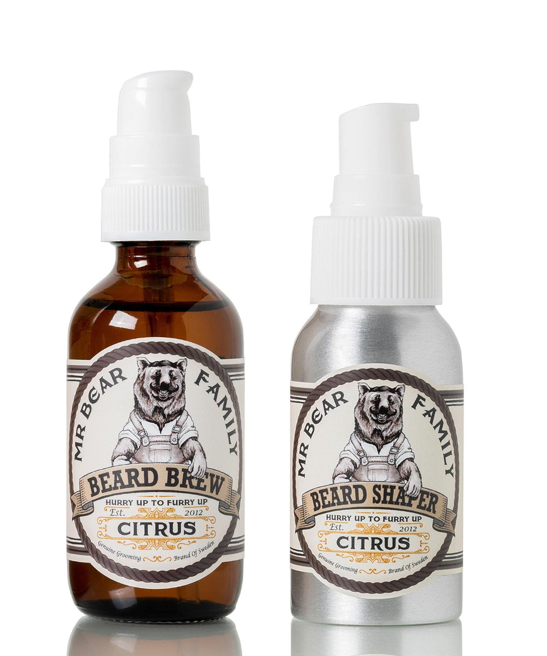 Skäggvårdspaket - Skäggolja & Beard Shaper Citrus - Skäggprodukter.se