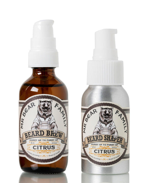 Skäggvårdspaket - Skäggolja & Beard Shaper Citrus - Skäggprodukter.se