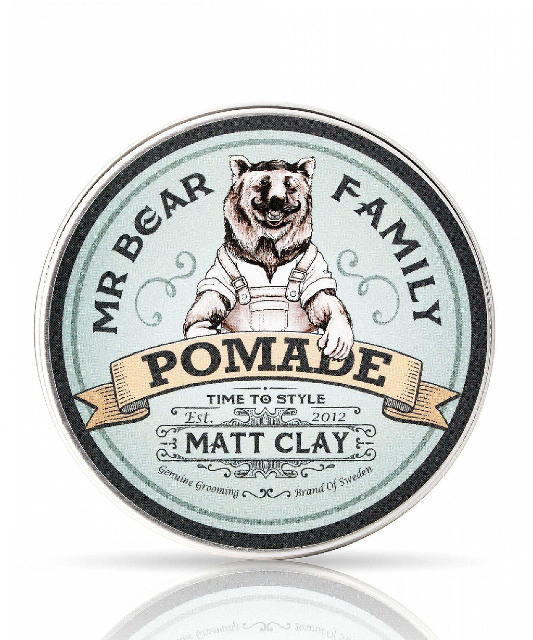 Pomade - Matt Clay (100 ml) - Skäggprodukter.se