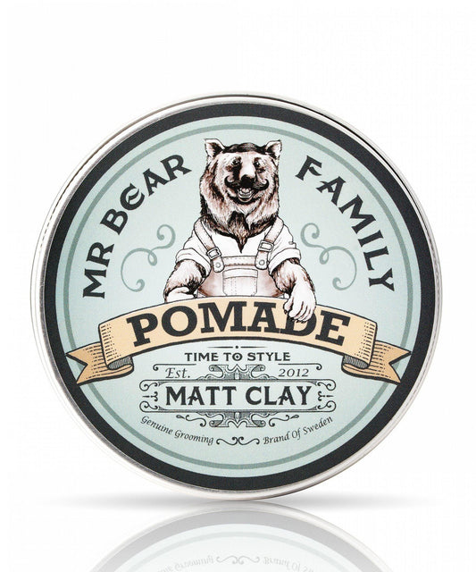 Pomade - Matt Clay (100 ml) - Skäggprodukter.se