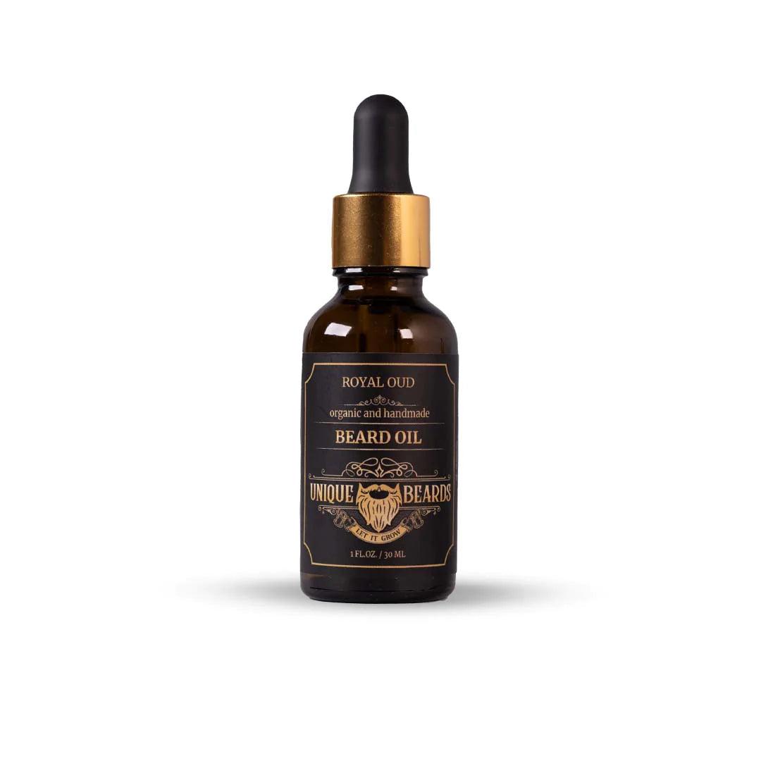 Skäggvårdspaket - skäggolja + skäggsmör Royal Oud - Skäggprodukter.se