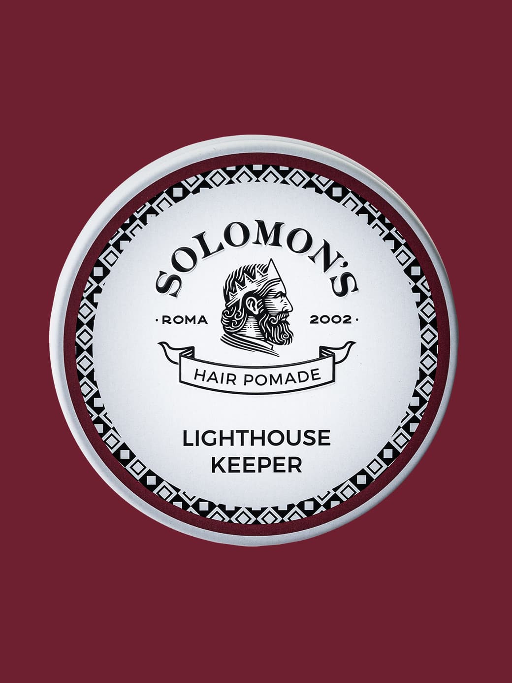 Solomon's LIGHTHOUSE KEEPER – heavy hold shine Pomade